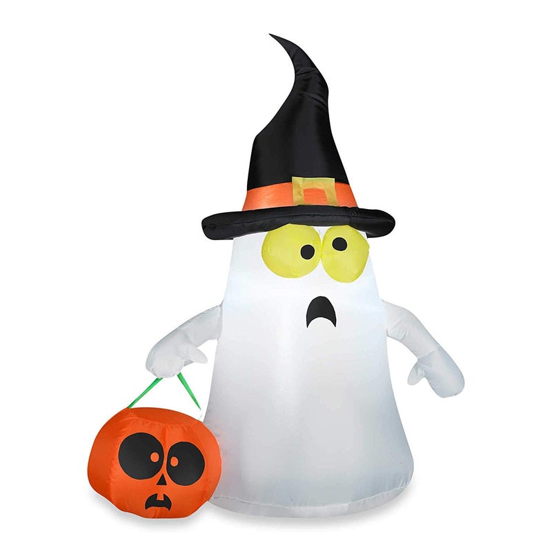Gemmy 63975X EMW9267923 Inflatable Ghost, Standard, White - Image 3