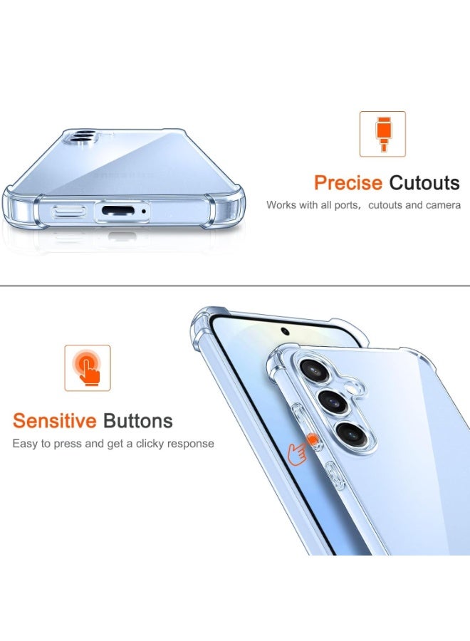 DUSALA Samsung Galaxy S26 5G Clear Case Bumper Scratch Resistant Back Cover for Galaxy S26 Smooth Finish Camera Protective Cover For Samsung Galaxy S26 5G - Image 5