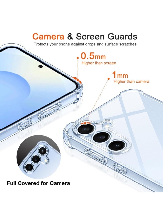 DUSALA Samsung Galaxy S26 5G Clear Case Bumper Scratch Resistant Back Cover for Galaxy S26 Smooth Finish Camera Protective Cover For Samsung Galaxy S26 5G - Image 4