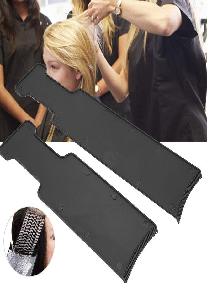 yuyte Long Highlighting Board,Barber Shop Long Flat Top Paddle Board Comb,Balayage Highlighting Board with Teeth Hair Dye Coloring Kit Hair for Hair Coloring Dyeing DIY Hairdressing Tint Tool - Image 2