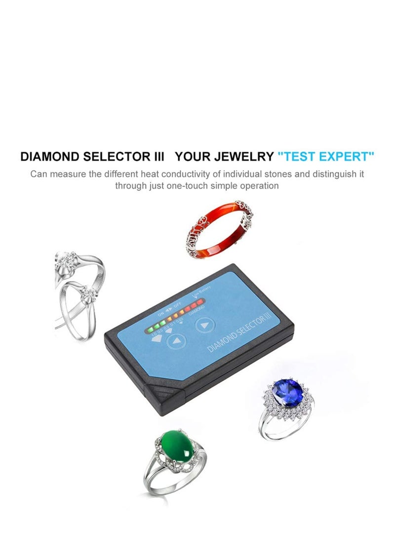 KASTWAVE محدد الماس من الجيل الجديد III جهاز اختبار الماس المحمول العملي لاختبار المجوهرات مع مؤشر LED - Image 5