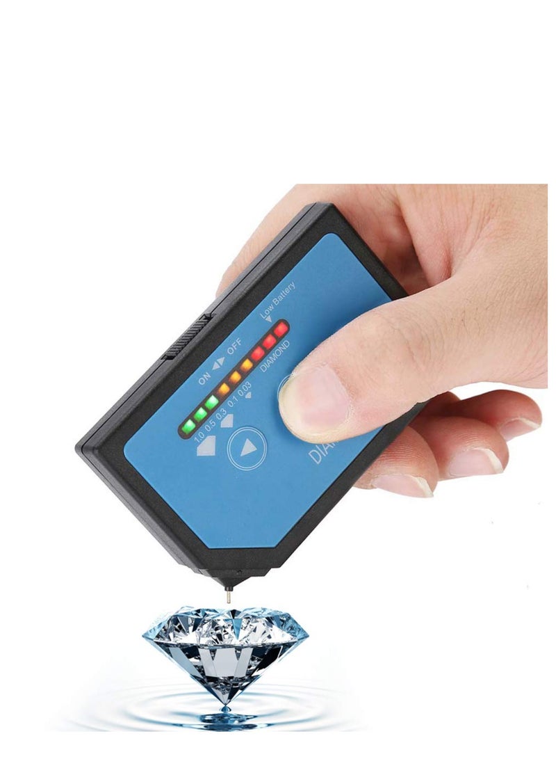 KASTWAVE محدد الماس من الجيل الجديد III جهاز اختبار الماس المحمول العملي لاختبار المجوهرات مع مؤشر LED - Image 1