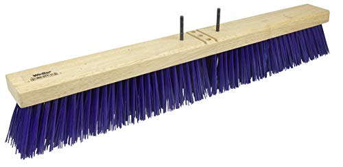 Weiler 44606 Pro-Flex 24" Block Size, Stiff Blue Polypropylene Fill, Sweep - Image 2