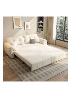 AWD Sofa Bed, Retractable Sofa Cum Bed, Sofa Convertible Bed, Easy To Clean, Foldable Living Room Multifunctional Sofa Furniture Comfortable Cushion, Strong Bearing  Grey, 190x85x80 cm  - Image 2