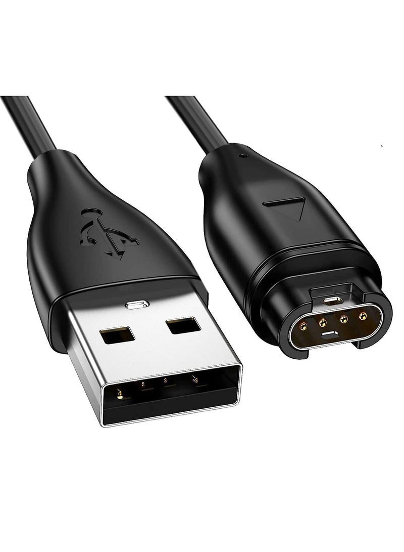 Golau Charging Cable for Garmin Fenix 7 7S 7X / 6 6S 6X / 5 5S 5X / Forerunner 45 55 245 745 945 Music / Approach S10 S12 S40 S42 S60 / Vivoactive 3 4 4S / Instinct / Venu 2 2S Plus - Image 1
