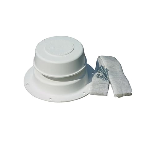 Camco 40033 Replace All Plumbing Vent Kit (Polar White) - Image 1
