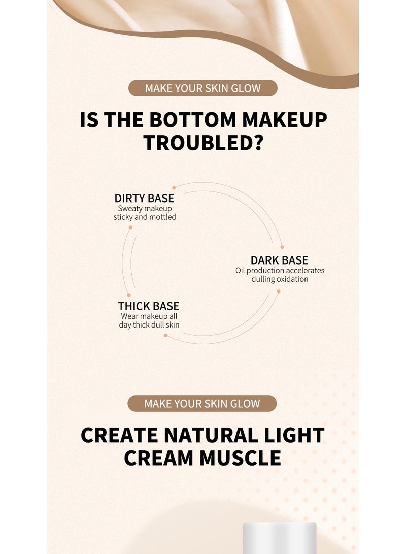 OCHEAL Full Coverage Foundation Colour Changing Foundation with SPF 50 Protection Sunscreen, Long Lasting Makeup,  Full Coverage Concealer Cream, Moisturizing and Flawelss - Image 3