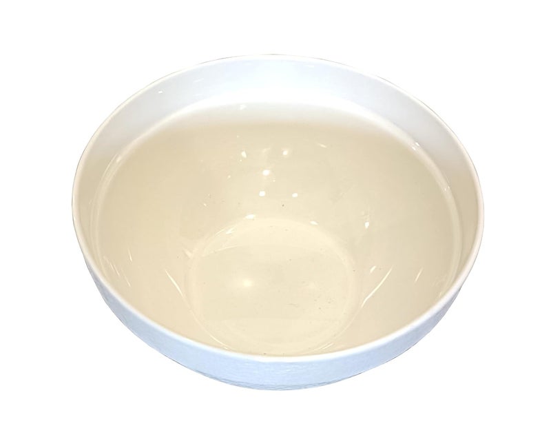 PAUL SONS PAUL SONS Hospitality Frosted Polycarbonate Salad and Mixing Stack Bowl OffWhite Pack of 1Pc Mixing Bowl 9Inch1500ml  - Image 2
