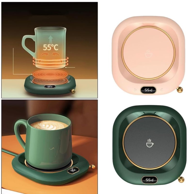 Lapras 𝟏𝟓 𝐘𝐞𝐚𝐫𝐬 𝐆𝐮𝐚𝐫𝐚𝐧𝐭𝐞𝐞, USB Cup Warmer for Coffee Tea Hot Drinks, Portable Electric Mug Heater for Home Office Travel Desk Use, Compact Safe Gift for Family Friends Colleagues - Image 4