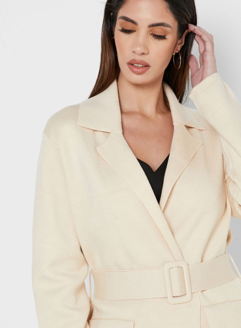 Belted Cardigan
