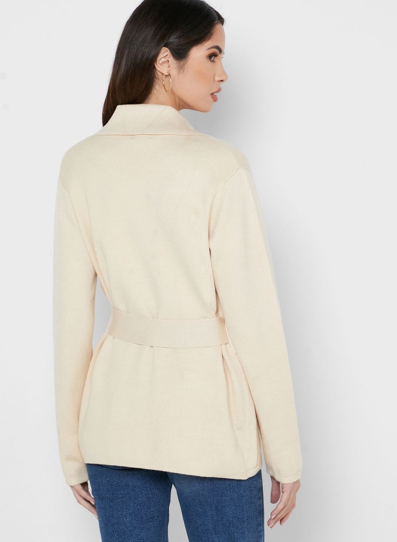Belted Cardigan