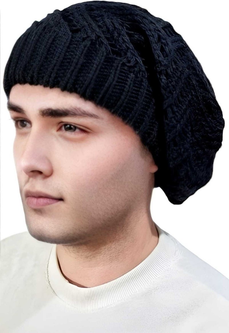Tezzgelsin Men's Knitted Sweater Winter Beanie  - Image 2