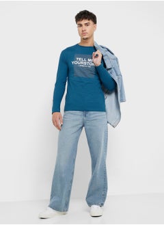 Seventy Five Basics Graphic Long Sleeve T-Shirt  - Image 4