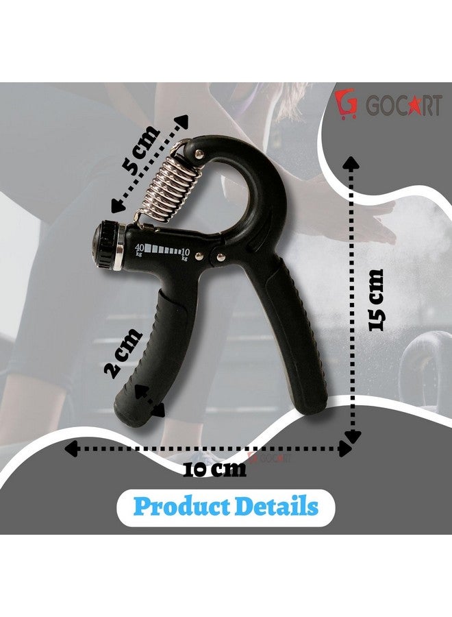 GOCART WITH G LOGO GOCART WITH G LOGO Hand Grips Strengthener, Adjustable Resistance 22-88 Lbs, Hand Exerciser Strength Trainer Hand-Muscle Developer, Build Hand Finger Wrist and Forearm Strength Easily in Orange Color - Image 2