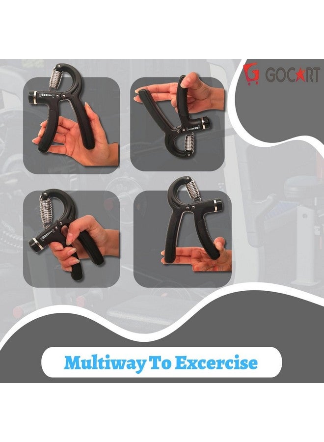 GOCART WITH G LOGO GOCART WITH G LOGO Hand Grips Strengthener, Adjustable Resistance 22-88 Lbs, Hand Exerciser Strength Trainer Hand-Muscle Developer, Build Hand Finger Wrist and Forearm Strength Easily in Orange Color - Image 5