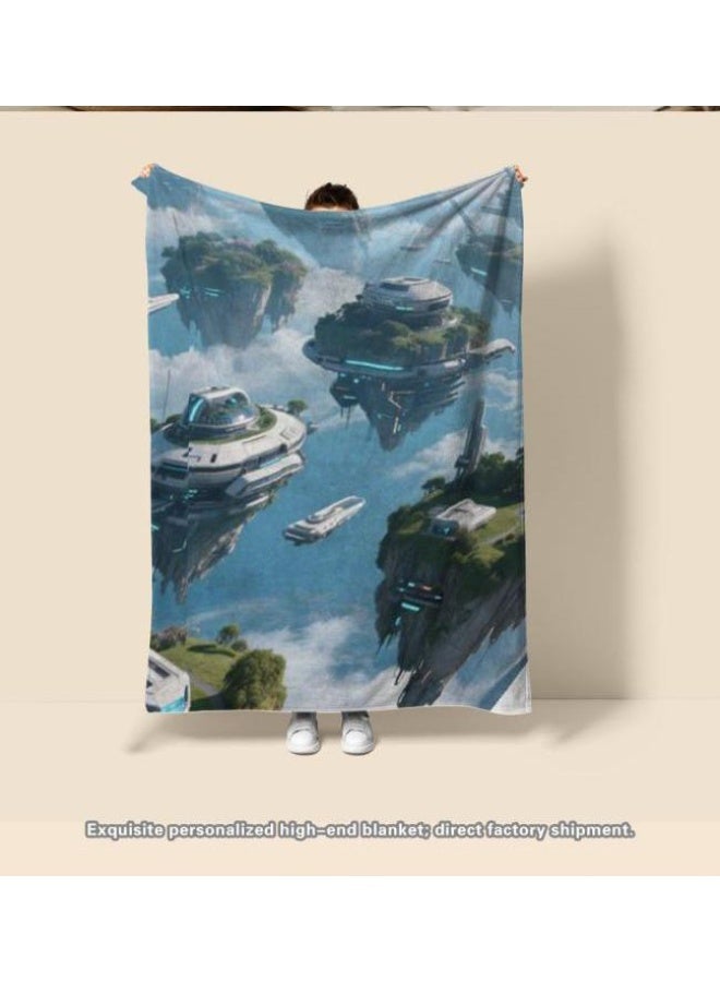 general Children's or student cartoon flannel thin blanket (warm and comfortable, suitable for sleep, games) 100cm*150cm - 154 - Image 4