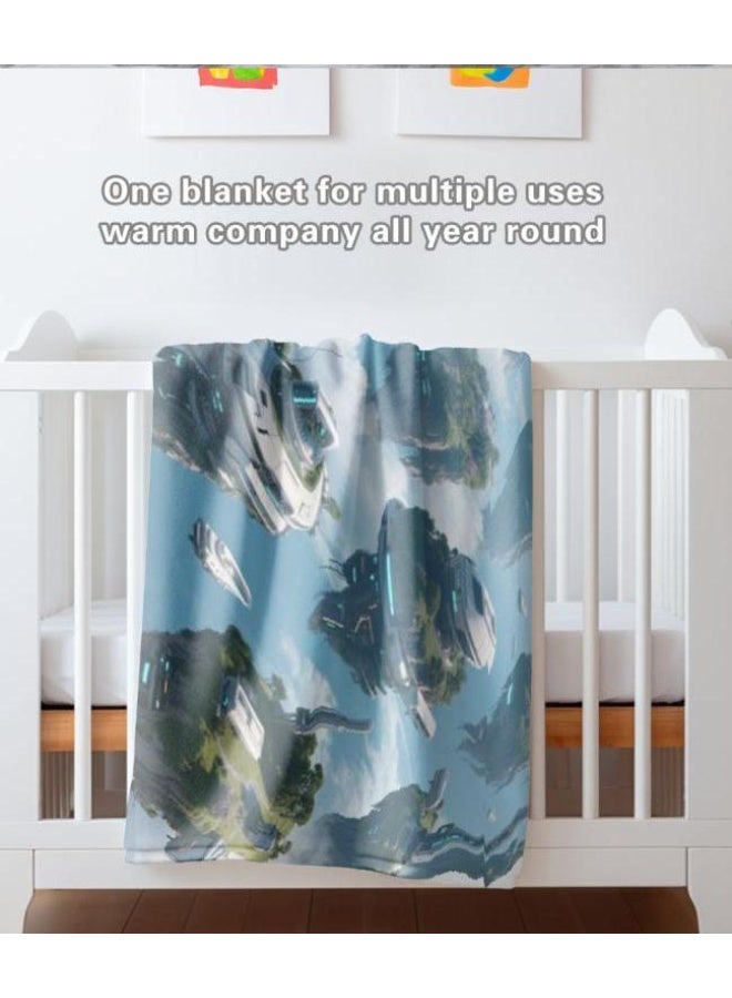 general Children's or student cartoon flannel thin blanket (warm and comfortable, suitable for sleep, games) 100cm*150cm - 154 - Image 5