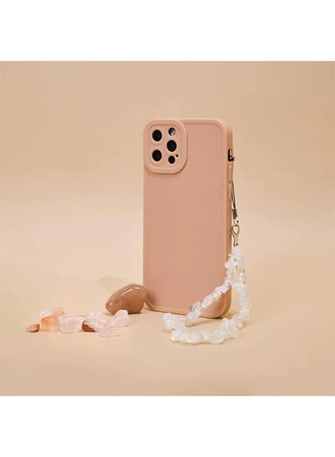 Phone Lanyard/Chain Strap for Women Girls-Cell Phone Lanyard Wrist Strap Handmade Natural Gemstone Phone Case Charms Keychain Purple for Women Girls - Image 5