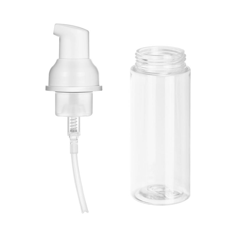 JIUZHU Foam Pump Bottle 10 Pcs 2oz Foaming Soap Pump Dispenser BPA Free for Cleaning, Travel, Cosmetics Packaging, Hand Soap Foaming, Wash Eyelashes, Shampoo - Image 4