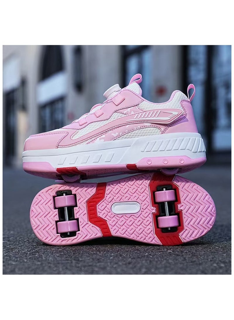 Loquat New sports shoes with wheels, roller skates - Image 1