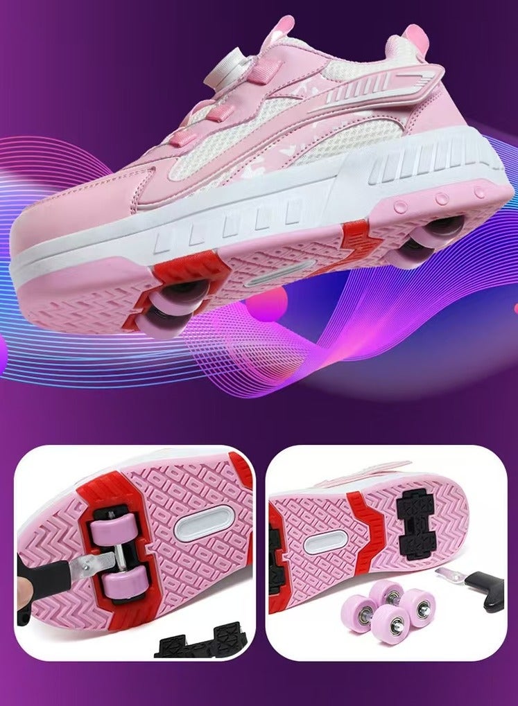 Loquat New sports shoes with wheels, roller skates - Image 2