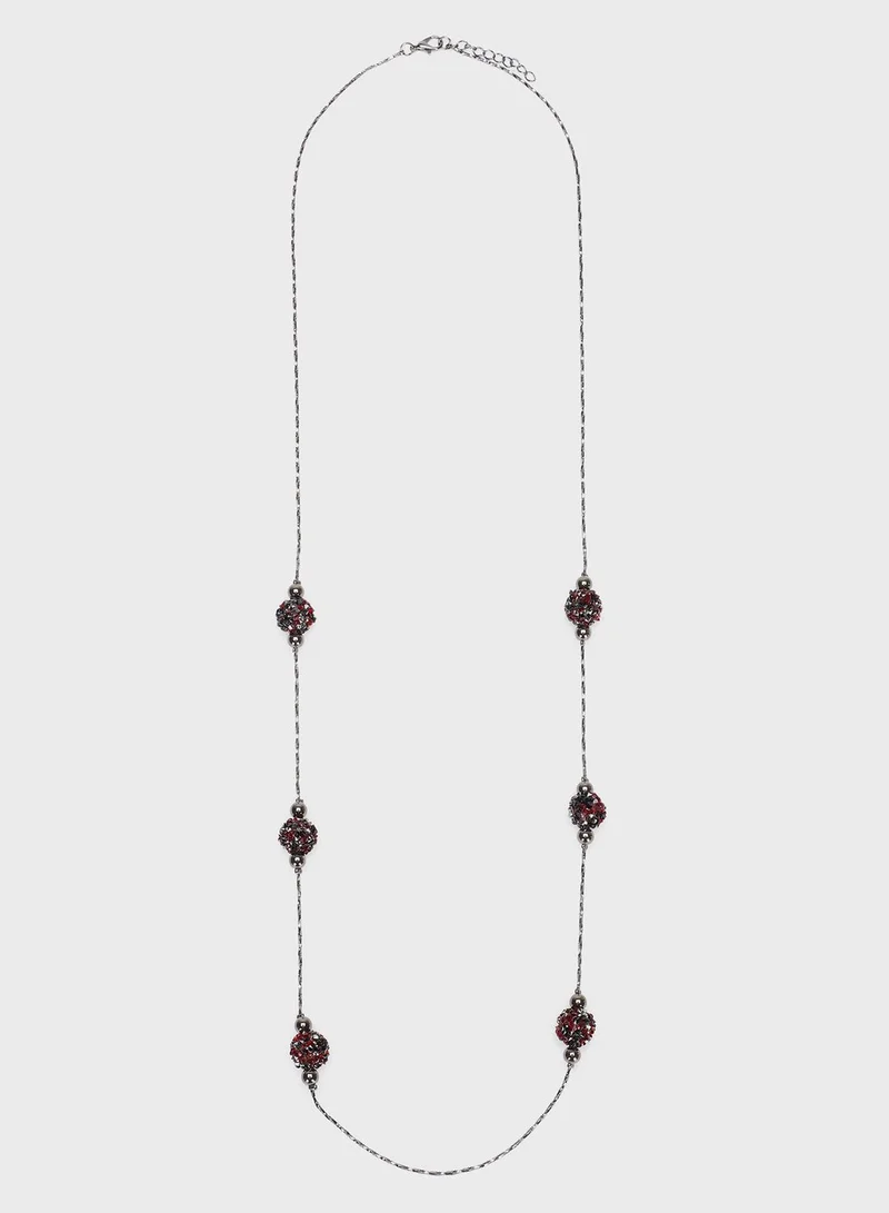 PARFOIS Party Burgundy Necklace