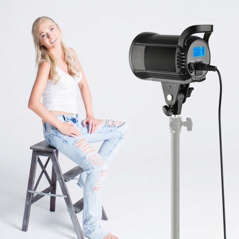 LED Video Light 60W High Power - Portable Dimmable 0% To 100% Brightness Photography LED Light - 95+ CRI Color Fidelity for Studio Portrait Outdoor Filmmaking - Image 3