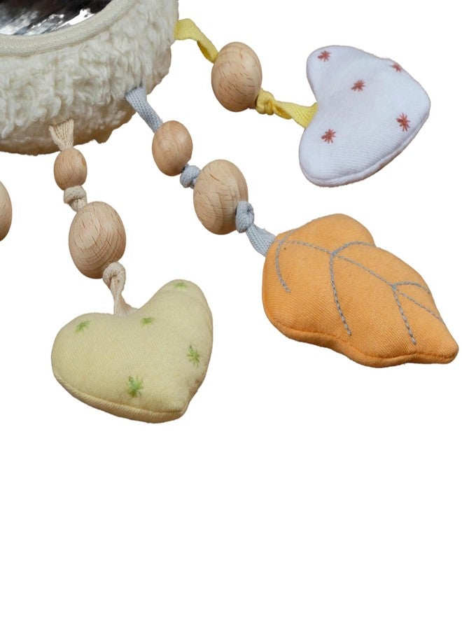 Tikiri Bahbah The Lamb Baby Mobile with Fabric Hearts, 1 EA - Image 2