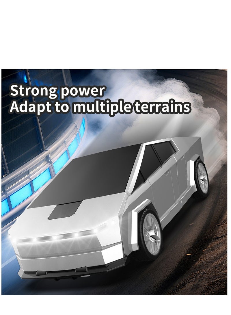 يوكا سيارة تحكم عن بُعد للأطفال، لعبة روبوت وسيارة 2 في 1 للهوايات وأعياد الميلاد، بمقياس 1:18 مع زر واحد للتحول، لعبة تحويل سيارة للأطفال من عمر 5 إلى 12 سنة، سباقات للأولاد والبنات (ألوان السايبربانك) - Image 5