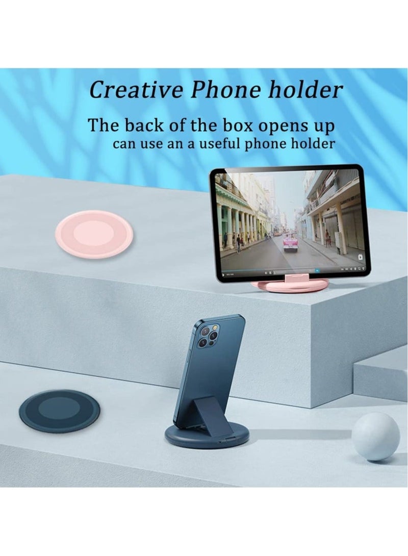 Multi-functional Portable Travel Cable Organizer with Lightning, Micro USB, TYPE-C, 5-in-1, 0.3M 60W Fast Charging, Compact Storage Box for Data Cables, Phone Holder, and SIM Card Ejector - Image 2