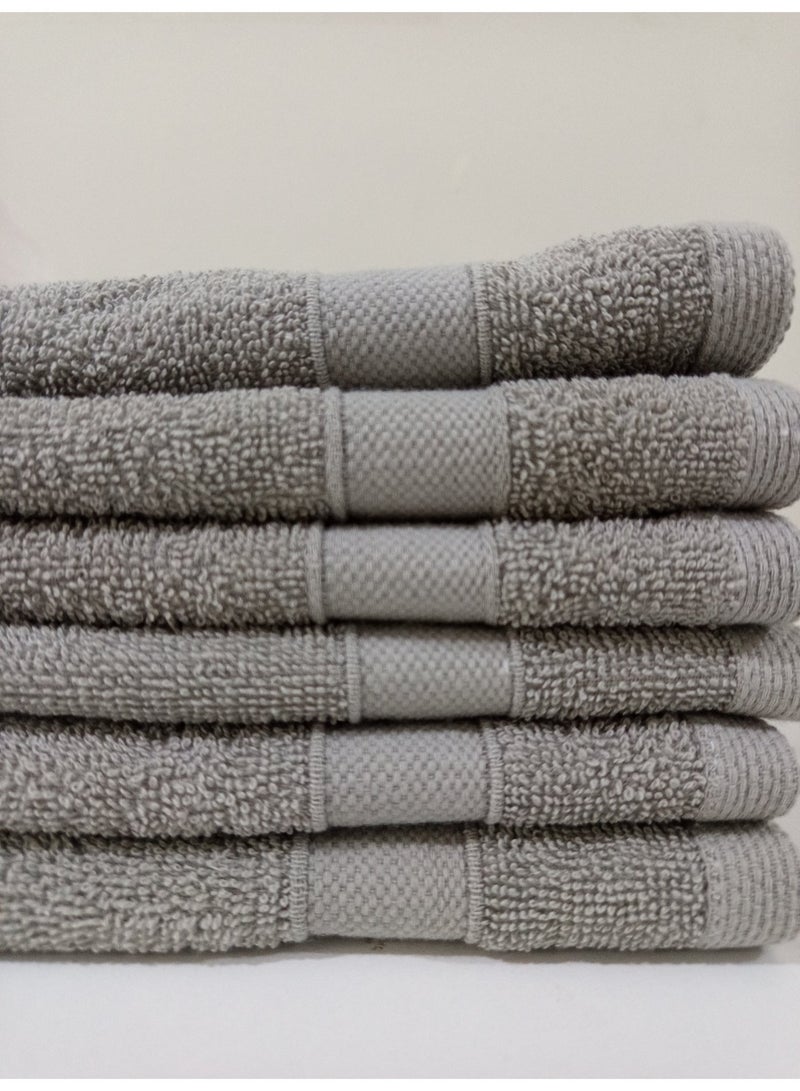 TM Home 30*30 Luxury Hotel Towels  – 100% Egyptian Cotton – Soft, Absorbent, and Durable - Image 3