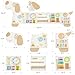 PIIKAGO Wooden Dog Wall Busy Board Panels Sensory Wall Activity Board for Toddlers 13 Montessori Learning Activity Center Educational Toys for Kids Room Preschool Daycare - Image 4