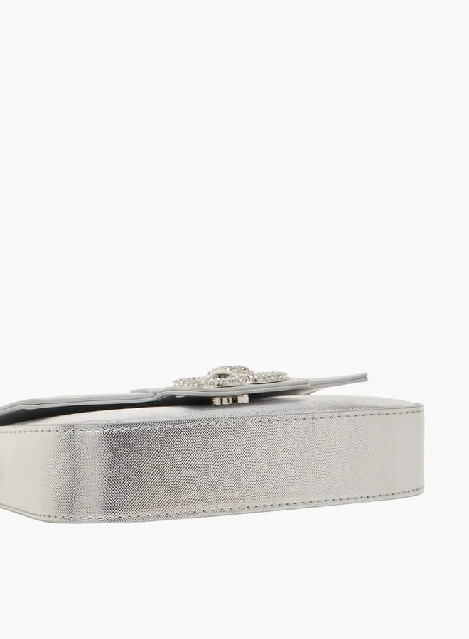 فلورا بيلا من شو إكسبرس Womens Handbag With Brand Scraf On Handle