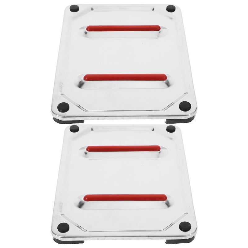 2Pcs Metal Insulation Iron Pad Heatproof Protective Mat for Household Ironing - Image 4