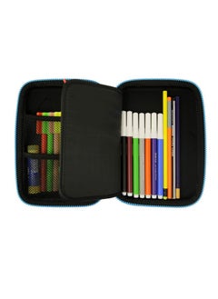 SMILY KIDDOS Smily sparkle pencil case - Space theme (Black) School Pencil Cases | Birthday Return Gifts | Pencil Cases for Girls and Boys | Kids school Stationery | Hardtop Pencil Cases for Boys and Girls  - Image 4