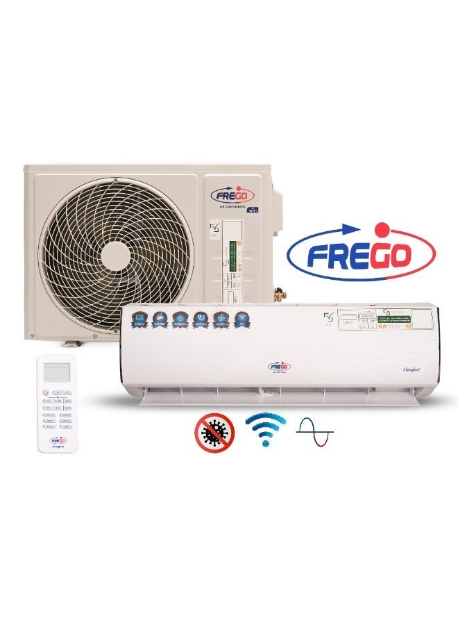 FREGO 1 Ton Split AC | Wi-Fi Enabled | 5-Year Warranty on T3 Rotary Compressor | R410 Gas | Comfort Series | White - Image 4