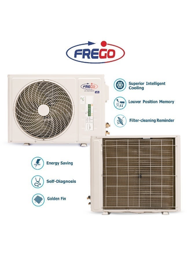 FREGO 1 Ton Split AC | Wi-Fi Enabled | 5-Year Warranty on T3 Rotary Compressor | R410 Gas | Comfort Series | White - Image 5