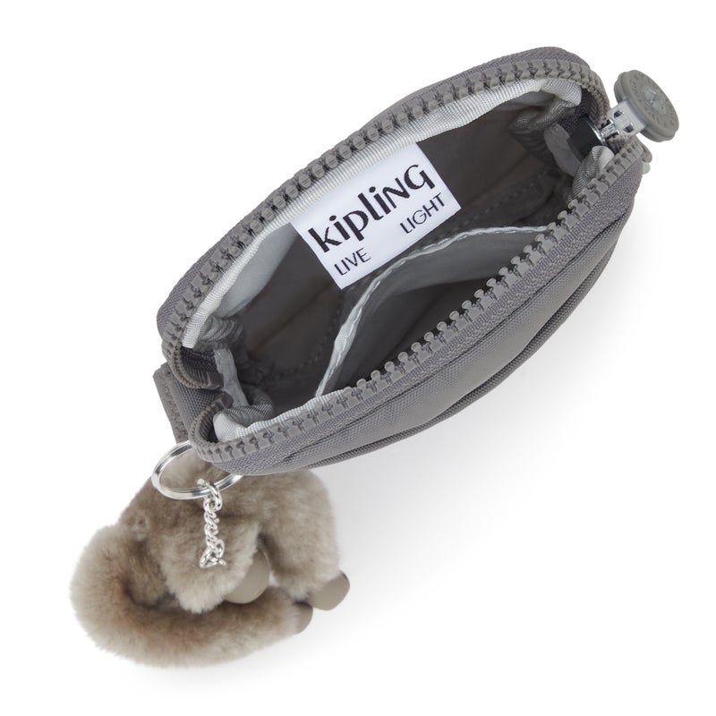 kipling Tally Inviting Grey Phone Bag - Image 3