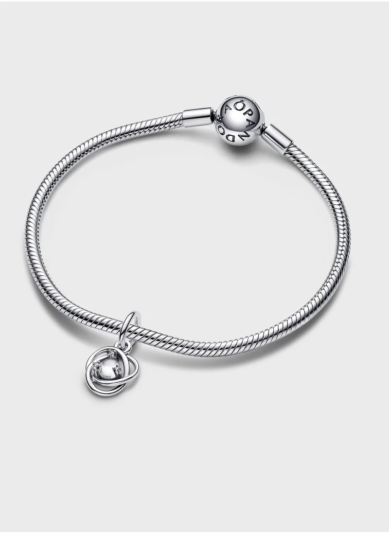 PANDORA Clear Eternity Circle Dangle Charm