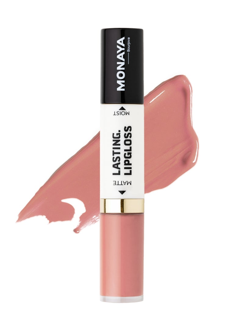 مونايا G005 جلوس مات ومرطب ثابت – ١٢ درجة زاهية، ثابت طويل، مرطب، لمسة مات من غير جفاف، ٤.٥ مل، خالي من التجارب على الحيوانات - Image 1