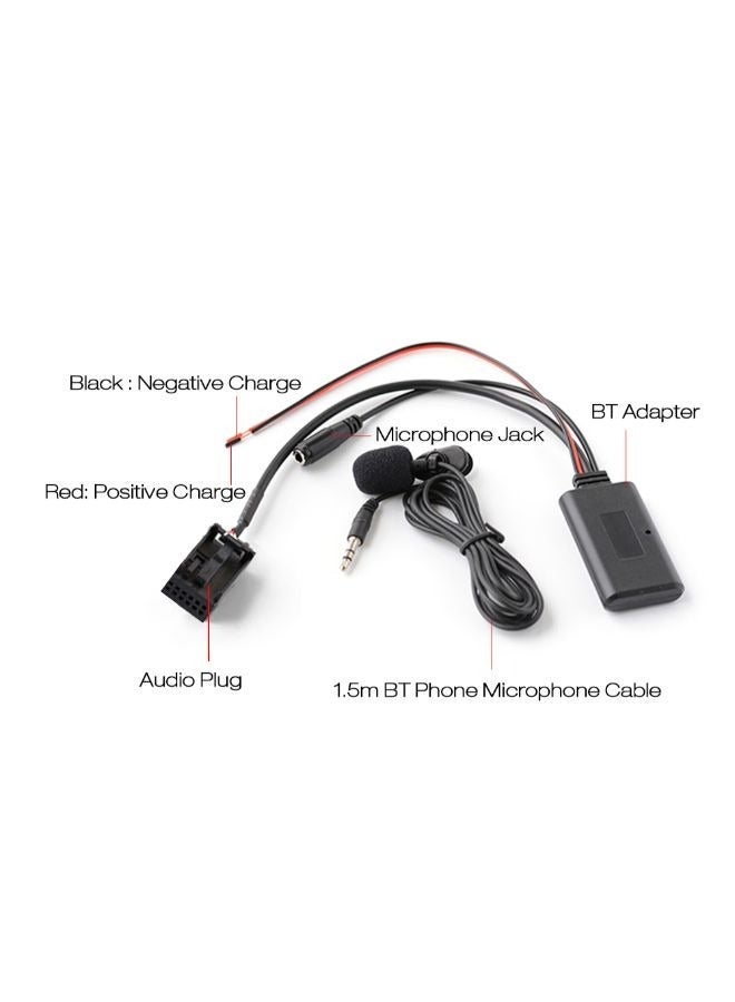 MUNTAQI AUX Audio Bluetooth Adapter With Microphone For BMW - Image 2