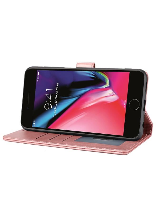 Classic Wallet Flip Leather Phone Case For iPhone 7 Plus / 8 Plus