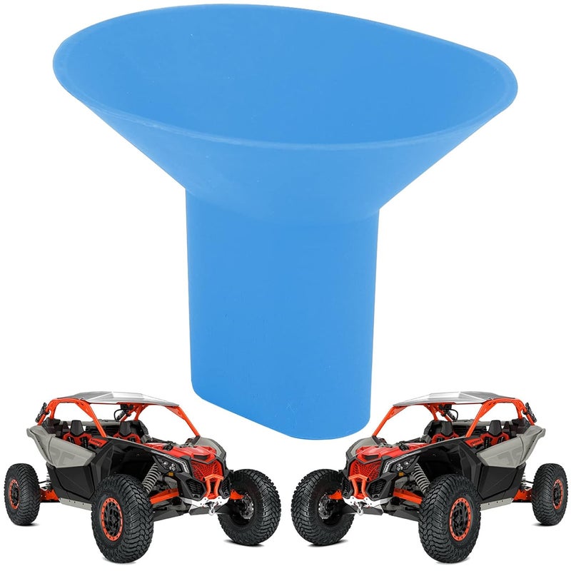 QUICKWOLF UTV Oil Change Funnel - Blue - Image 1