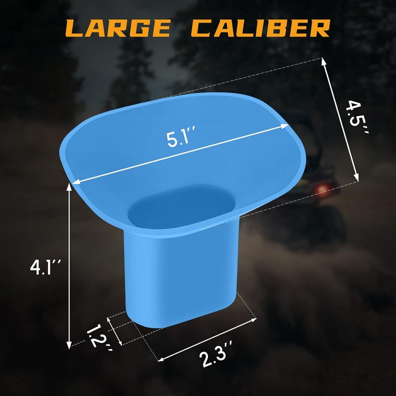 QUICKWOLF UTV Oil Change Funnel - Blue - Image 5