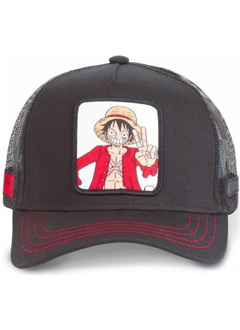 Generic - One Piece Luffy Summer Cartoon Baseball Cap Mesh Hat - Image 1