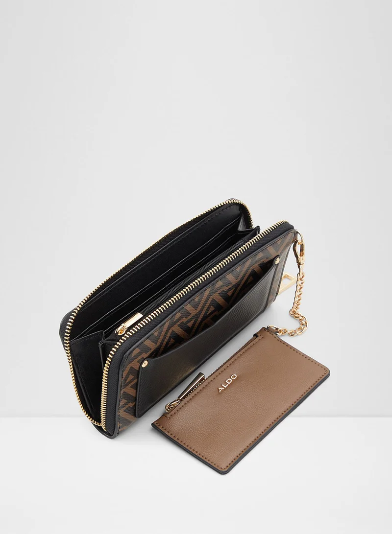 الدو Zip Closure Wallet