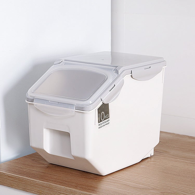 Dog Food Box Sealed Storage Bucket Cat Food Box Dog Food Bucket Moisture-Proof Rice Bucket Coarse Grains Rice Box Pet Food Storage Bucket - Image 4
