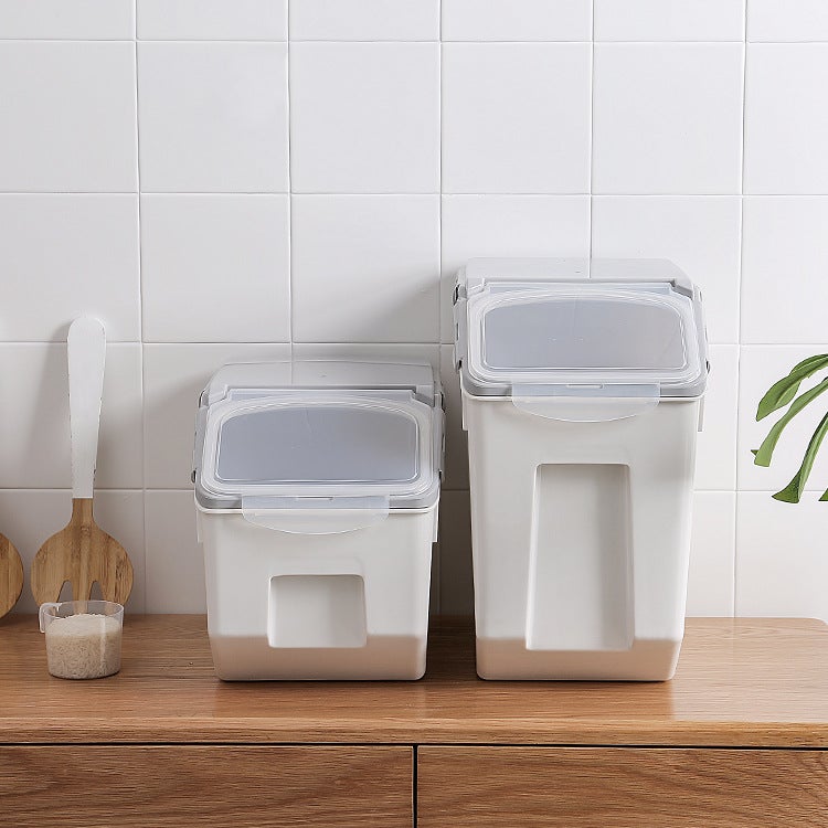 Dog Food Box Sealed Storage Bucket Cat Food Box Dog Food Bucket Moisture-Proof Rice Bucket Coarse Grains Rice Box Pet Food Storage Bucket - Image 2