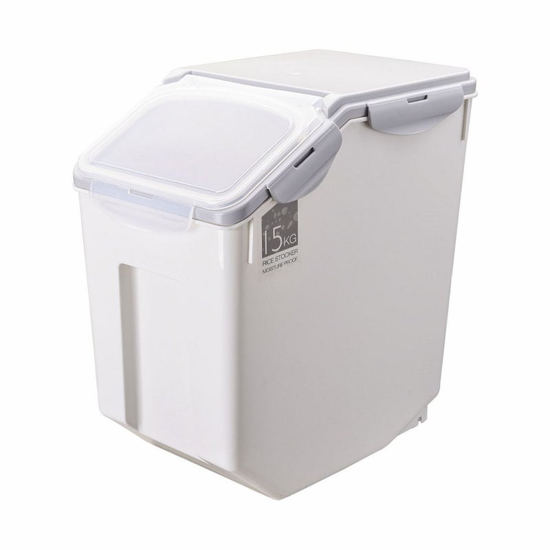 Dog Food Box Sealed Storage Bucket Cat Food Box Dog Food Bucket Moisture-Proof Rice Bucket Coarse Grains Rice Box Pet Food Storage Bucket - Image 1