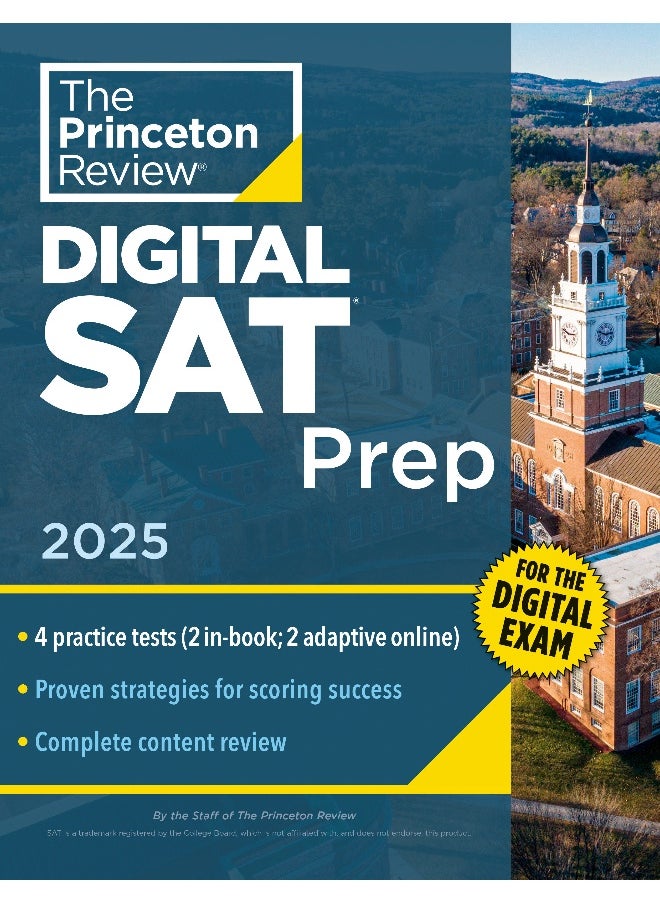 null - Princeton Review Digital SAT Prep, 2025 - Image 1